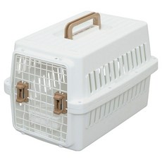 아이리스 강아지 ATC 시리즈 소형견용 에어트래블 캐리, 화이트, 1개