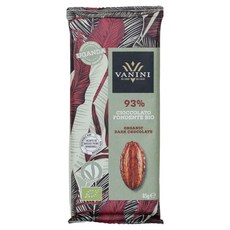 義大利 VANINI 93%黑巧克力, 85g, 1개