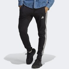 adidas 愛迪達 男款Essential法式毛圈布錐形束口褲 3S 褲子 HA4337