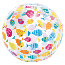 INTEX 沙灘球, 1個, 35cm, 混和顏色