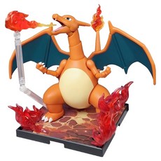 BLOKEES 布鲁可 積木人 寶可夢 經典版 L系列 噴火龍 公仔 模型 玩具 冒險的序章 大字爆言, 1個