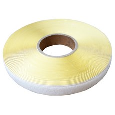 魔鬼氈自黏毛面膠帶 白色 2.5cm x 18m, 1個