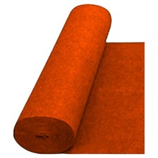 Daewon Woodboard 自黏式絨布貼紙, 1個, 橘色V013