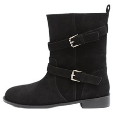 마크모크 헤이든 버클 스트랩 부츠 2.5cm