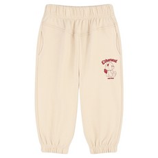 Milk Baby 貝貝熊束口慢跑褲