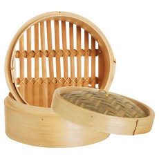 EXCELSA Asia 雙層竹編蒸籠, 1個, 18cm