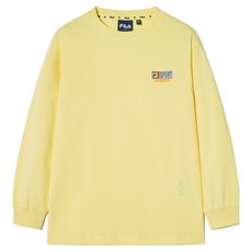 휠라키즈 베이직 라벨 티셔츠 FK2RLH1101X