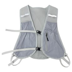 Daparang 跑步 自行車 健行 戶外口袋背心 輕量包 HJ0592, 1個, 灰色