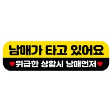 뭉키데코 고휘도 반사 칼라 탈부착 자석 RME 차량스티커 250 x 70mm, 71 아이가 타고 있어요, 1개