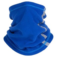 Porabella 保暖抗寒舒適 反光條伸縮拉扣柔軟面罩 WMF003, 1個, 寶藍色