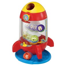 TAKARA TOMY 玩具總動員火箭滾滾球遊戲組, 1個, 混和顏色