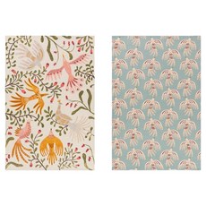 danica STUDIO 擦拭布 奇幻神鳥 71 x 45cm, 2個, 混和顏色