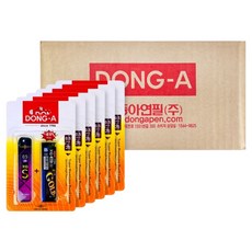 DONG-A NEWELL XQ-S 自動鉛筆芯 2B + 302金色 自動鉛筆芯 B 套組, 0.5mm, 6個