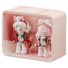 諾伊文 簡約公仔收納櫃 粉紅色, 1個