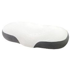 JINDACHI 金大器 3D曲線天絲護頸減壓枕, 白色, 1個