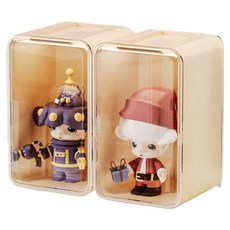 Noi One 簡約公仔收納櫃 黃色, 2個