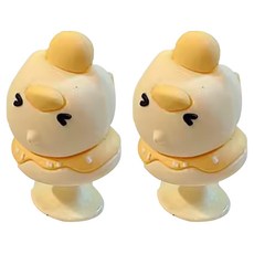 Wellpick 廁所馬桶蓋衛生把手 馬桶座圈把手 2入, 淺黃色