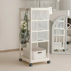 LitenKulor 嬰兒尿布收納箱 40 x 32 x 87cm, 4層, 混和顏色