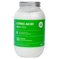 Lifegd100 餐具洗滌用檸檬酸, 1個, 500g