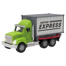 DRIVEN by BATTAT 迷你貨櫃車 Driven系列, 1個, 綠色