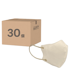 GOOD HEALTH 荷康 日系小顏3D立體醫用口罩, 樺木, 30個裝, 1個