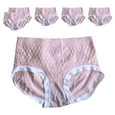 HENIS 石墨稀波浪無縫女內褲6件組 GT-8804, 顏色隨機