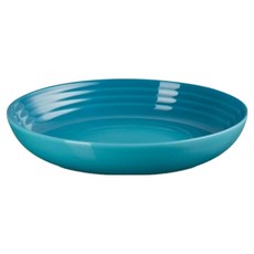 LE CREUSET 義麵盤 22cm, 加勒比海藍, 1個