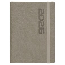 陽地社日記本 2026 使用日誌 50 日記本, 灰色, 1個