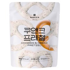 마르코스 초콜릿 쿠앤크 프레첼, 1개, 60g