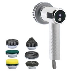 Well Life 悅生活 Best buy 智顯款電動清潔刷大全配7件組, 1套, 白色