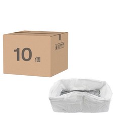 貓砂過濾袋 小款, 10個, 白色