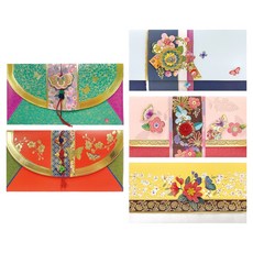 From&To 傳統花朵信封5件組, FB207-5(信封), FB207-6(信封), FB1014-4(信封), FB1014-5(信封), FB1014-6(信封), 1套