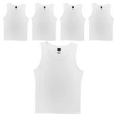 FITVEL 吸排速乾高彈力窄肩男背心 5件
