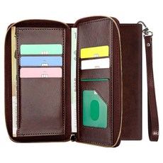 iPeak Jurode 拉鍊皮革錢包掛繩掀蓋式手機殼