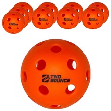 TWO BOUNCE 室內用匹克球 26孔 TB-PBI, 10個