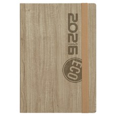 陽地日記 2026 Youzuary25 環保日記本, 1個, 米色