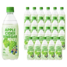 클룹 애사비소다 화이트발사믹 제로 탄산음료, 500ml, 24개
