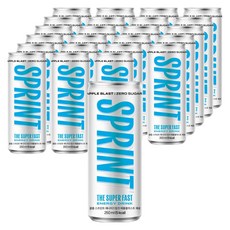 클룹 스프린트 에너지드링크 애플블라스트 제로, 250ml, 24개입