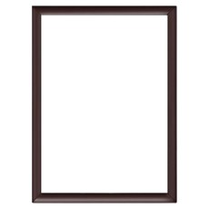 Tenyo 300片拼圖專用框 43 x 30.5cm, 1個, 咖啡色