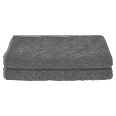 월드크린 코코 다용도 세차 타월 40 x 60 cm, 그레이, 2개