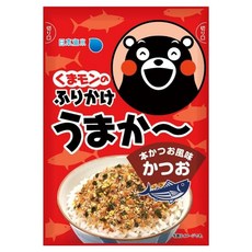 日本海水 熊本熊 鰹魚風味拌飯料, 1個, 25g