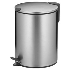 kela Mats 腳踏式垃圾桶 5L, 銀色