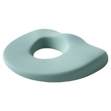 HONDONI 4D中空透氣減壓記憶棉坐墊/屁股墊/痔瘡墊/褥瘡墊/椅墊/減壓座墊 RC-GN, 1個, 綠色