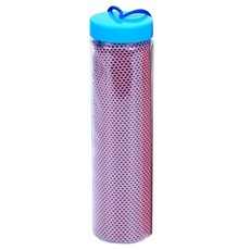 涼感毛巾 + 收納盒套組 CE607, 1套, 淺粉色