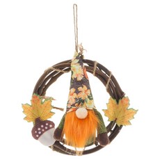 特雷奧瓦 簡約優雅人造花環 17 x 17 x 4 cm, 鬍鬚造型