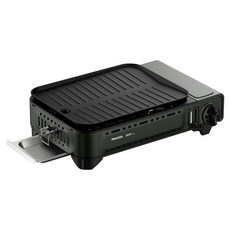 Max Products 多功能高火力室內外多用途便攜式瓦斯爐 Hestia + 收納盒組合, 1套, 橄欖綠