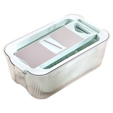 LZQ 六合一全收納多功能刨絲器, 海沫綠, 1個