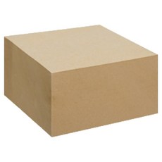 deLi 得力 牛皮紙便條紙 21515, 1個, 牛皮色, 400張