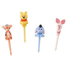 Skater 迪士尼小熊維尼多用途便當叉組合, 1套, 4入