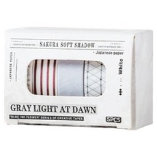 미소로운 다꾸 마스킹테이프 1cm x 2m 5종 세트, style4, 1세트